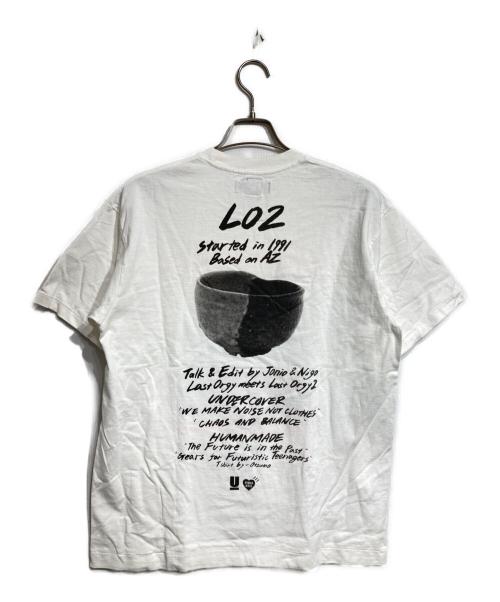 UNDERCOVER（アンダーカバー）UNDERCOVER (アンダーカバー) HUMAN MADE (ヒューマンメイド) LAST ORGY2L/S T-SHIRT ホワイト サイズ:Lの古着・服飾アイテム