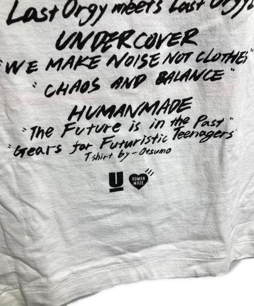 UNDERCOVER（アンダーカバー）UNDERCOVER (アンダーカバー) HUMAN MADE (ヒューマンメイド) LAST ORGY2L/S T-SHIRT ホワイト サイズ:Lの古着・服飾アイテム