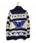 KANATA (カナタ) カウチンニットカーディガン/Cowichan knit cardigan ネイビー サイズ:－：12000円