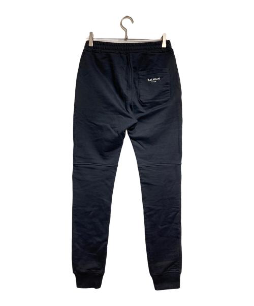 BALMAIN（バルマン）BALMAIN (バルマン) スウェットバイカーパンツ/Sweat biker pants ブラック サイズ:Sの古着・服飾アイテム
