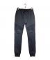 BALMAIN（バルマン）の古着「スウェットバイカーパンツ/Sweat biker pants」｜ブラック