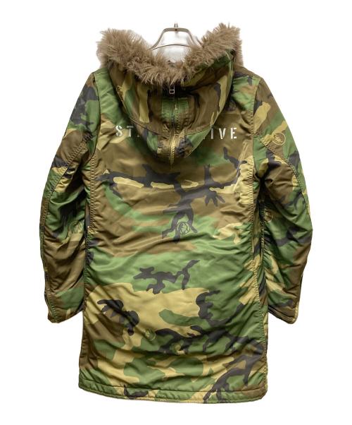 Hysteric Glamour（ヒステリックグラマー）Hysteric Glamour (ヒステリックグラマー) N-3Bタイプコート グリーン サイズ:Sの古着・服飾アイテム