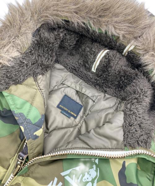 Hysteric Glamour（ヒステリックグラマー）Hysteric Glamour (ヒステリックグラマー) N-3Bタイプコート グリーン サイズ:Sの古着・服飾アイテム