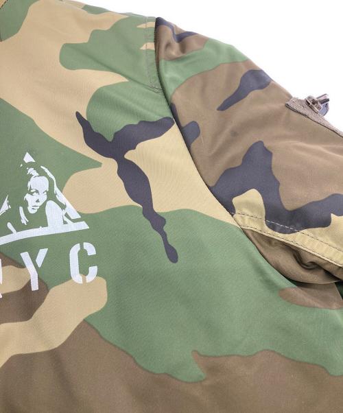 Hysteric Glamour（ヒステリックグラマー）Hysteric Glamour (ヒステリックグラマー) N-3Bタイプコート グリーン サイズ:Sの古着・服飾アイテム
