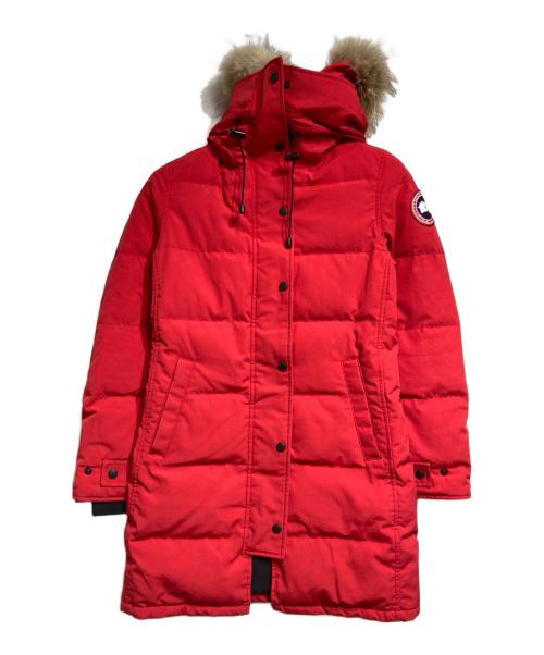 CANADA GOOSE（カナダグース）CANADA GOOSE (カナダグース) MACKENZIE PARKA/マッケンジーパーカー レッド サイズ:Sの古着・服飾アイテム