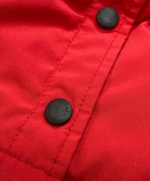 CANADA GOOSE（カナダグース）CANADA GOOSE (カナダグース) MACKENZIE PARKA/マッケンジーパーカー レッド サイズ:Sの古着・服飾アイテム