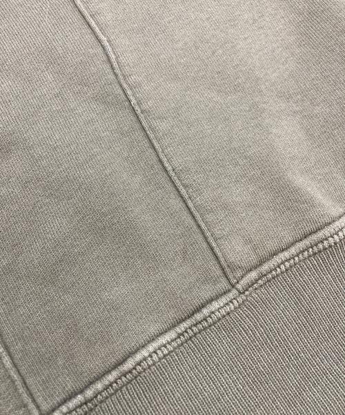 RRL（ダブルアールエル）RRL (ダブルアールエル) ロゴプリント後付けフーディー/parka グレー サイズ:Ｌの古着・服飾アイテム