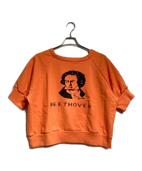 KOOKYZOO（クーキーズー）KOOKYZOO (クーキーズー) SCHROEDER SWEAT SHIRT/シュローダー・スウェットシャツ オレンジ サイズ:1の古着・服飾アイテム