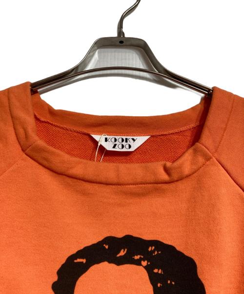 KOOKYZOO（クーキーズー）KOOKYZOO (クーキーズー) SCHROEDER SWEAT SHIRT/シュローダー・スウェットシャツ オレンジ サイズ:1の古着・服飾アイテム