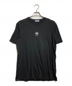 RIERリア）の古着「プリントTシャツ/Graphic T-shirt」｜ブラック