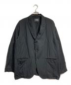 ZUCCAズッカ）の古着「ウールコットン縮絨ジャケット/ Wool-Cotton Boiled Jacket」｜ブラック
