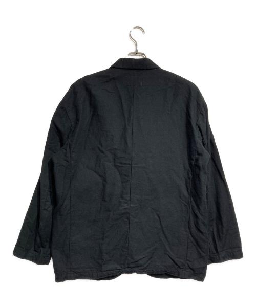 ZUCCA（ズッカ）ZUCCA (ズッカ) ウールコットン縮絨ジャケット/ Wool-Cotton Boiled Jacket ブラック サイズ:Ｍの古着・服飾アイテム
