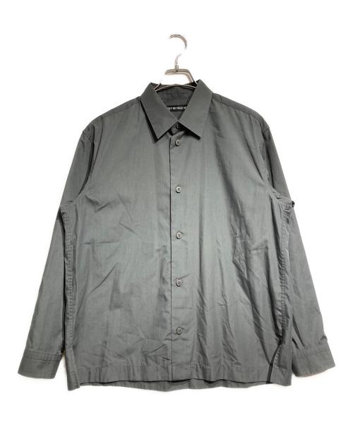 ISSEY MIYAKE MEN（イッセイミヤケメン）ISSEY MIYAKE MEN (イッセイミヤケメン) TEXTURED SHIRT/テクスチャードシャツ グレー サイズ:2の古着・服飾アイテム
