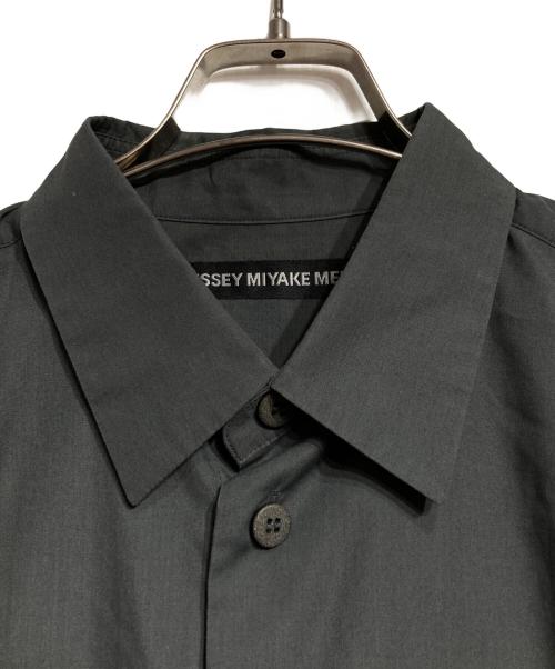 ISSEY MIYAKE MEN（イッセイミヤケメン）ISSEY MIYAKE MEN (イッセイミヤケメン) TEXTURED SHIRT/テクスチャードシャツ グレー サイズ:2の古着・服飾アイテム