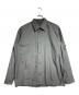 ISSEY MIYAKE MEN（イッセイミヤケメン）の古着「TEXTURED SHIRT/テクスチャードシャツ」｜グレー