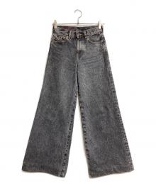 DIESEL（ディーゼル）の古着「1978 D-AKEMIワイドレッグデニムパンツ/Denim Pants」｜ブラック