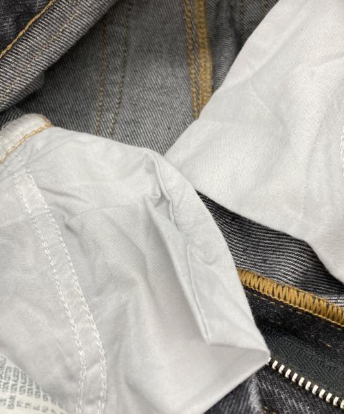 DIESEL（ディーゼル）DIESEL (ディーゼル) 1978 D-AKEMIワイドレッグデニムパンツ/Denim Pants ブラック サイズ:W24の古着・服飾アイテム