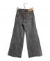 DIESEL (ディーゼル) 1978 D-AKEMIワイドレッグデニムパンツ/Denim Pants ブラック サイズ:W24：10000円