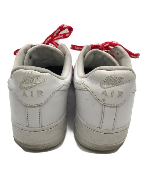 NIKE（ナイキ）NIKE (ナイキ) Supreme (シュプリーム) ローカットスニーカー ホワイト サイズ:24.5cmの古着・服飾アイテム