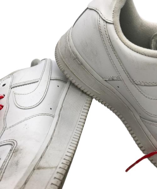 NIKE（ナイキ）NIKE (ナイキ) Supreme (シュプリーム) ローカットスニーカー ホワイト サイズ:24.5cmの古着・服飾アイテム