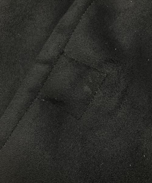 ARMANI COLLEZIONI（アルマーニ コレツィオーニ）ARMANI COLLEZIONI (アルマーニ コレツィオーニ) フェイクムートンジャケット/faux shearling jacket ブラック サイズ:50の古着・服飾アイテム