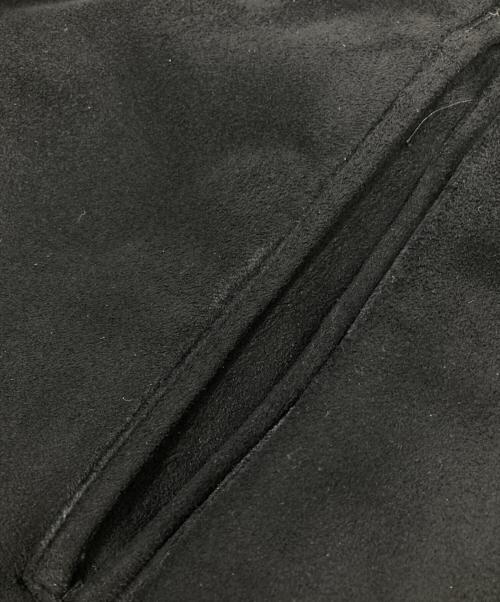 ARMANI COLLEZIONI（アルマーニ コレツィオーニ）ARMANI COLLEZIONI (アルマーニ コレツィオーニ) フェイクムートンジャケット/faux shearling jacket ブラック サイズ:50の古着・服飾アイテム