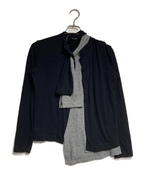 Y's（ワイズ）Y's (ワイズ) レイヤードシャツ/Layered Shirt ブラック サイズ:2の古着・服飾アイテム