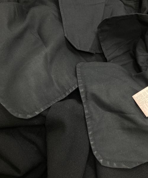 Yohji Yamamoto pour homme（ヨウジヤマモト プールオム）Yohji Yamamoto pour homme (ヨウジヤマモト プールオム) ウールフランネル タックパンツ/Pleated Wool Flannel Pants  ブラック サイズ:3の古着・服飾アイテム