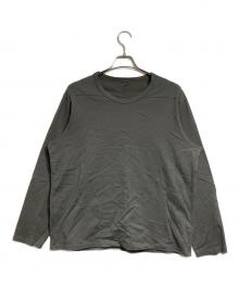 REGULATION Yohji Yamamoto（レギュレーションヨウジヤマモト）の古着「インサイドアウトカットソー/Inside-out cut and sew」｜グレー