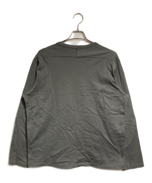 REGULATION Yohji Yamamoto（レギュレーションヨウジヤマモト）REGULATION Yohji Yamamoto (レギュレーションヨウジヤマモト) インサイドアウトカットソー/Inside-out cut and sew グレー サイズ:3の古着・服飾アイテム