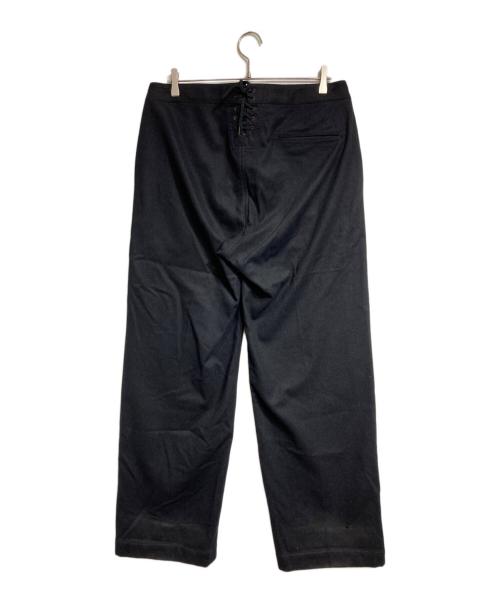 OLD JOE & Co.（オールドジョー）OLD JOE & Co. (オールドジョー) LACED BACK SAILOR TROUSER/ースアップバック セーラートラウザー ブラック サイズ:36の古着・服飾アイテム