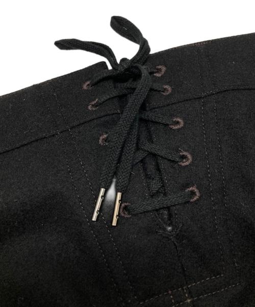 OLD JOE & Co.（オールドジョー）OLD JOE & Co. (オールドジョー) LACED BACK SAILOR TROUSER/ースアップバック セーラートラウザー ブラック サイズ:36の古着・服飾アイテム