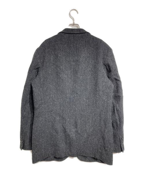 Yohji Yamamoto pour homme（ヨウジヤマモト プールオム）Yohji Yamamoto pour homme (ヨウジヤマモト プールオム) 3Bツイードジャケット グレー サイズ:3の古着・服飾アイテム