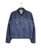 Yohji Yamamoto pour hommeヨウジヤマモト プールオム）の古着「SP 14OZ DENIM BUTTON-DOWN JACKET/エスピー・フォーティーンオンス・デニム・ボタンダウン・ジャケット」｜インディゴ