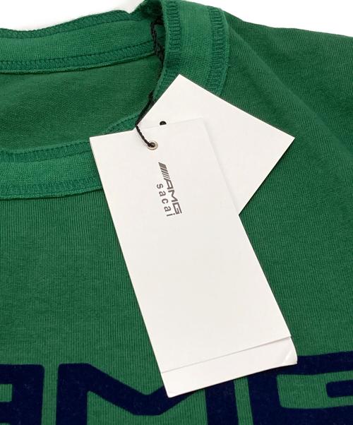sacai（サカイ）sacai (サカイ) MERCEDES AMG コラボプリントTシャツ/collab T-shirt  グリーン サイズ:5の古着・服飾アイテム