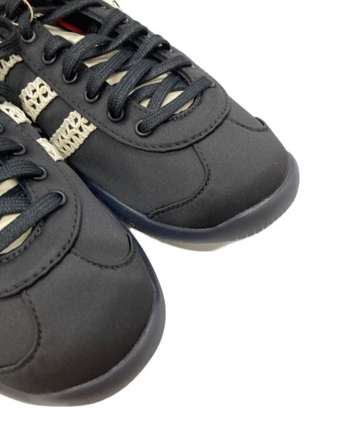 adidas（アディダス）adidas (アディダス) WALES BONNER (ウェールズボナー) KARINTHA LO SATIN ブラック×ベージュ サイズ:28㎝の古着・服飾アイテム