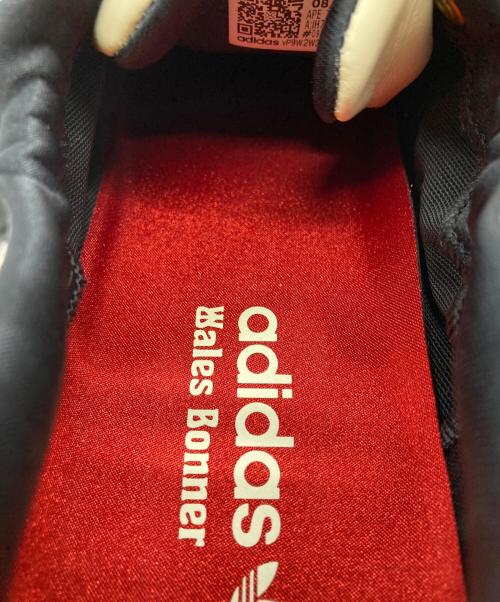 adidas（アディダス）adidas (アディダス) WALES BONNER (ウェールズボナー) KARINTHA LO SATIN ブラック×ベージュ サイズ:28㎝の古着・服飾アイテム