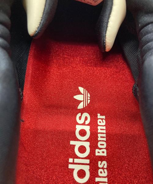 adidas（アディダス）adidas (アディダス) WALES BONNER (ウェールズボナー) KARINTHA LO SATIN ブラック×ベージュ サイズ:28㎝の古着・服飾アイテム