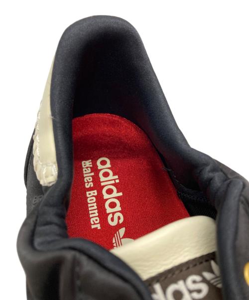 adidas（アディダス）adidas (アディダス) WALES BONNER (ウェールズボナー) KARINTHA LO SATIN ブラック×ベージュ サイズ:28㎝の古着・服飾アイテム