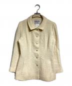 CHANELシャネル）の古着「ココボタンツイードジャケット」｜アイボリー