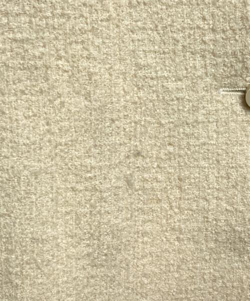 CHANEL（シャネル）CHANEL (シャネル) ココボタンツイードジャケット アイボリー サイズ:38の古着・服飾アイテム
