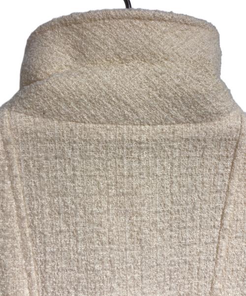 CHANEL（シャネル）CHANEL (シャネル) ココボタンツイードジャケット アイボリー サイズ:38の古着・服飾アイテム
