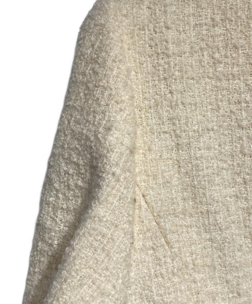 CHANEL（シャネル）CHANEL (シャネル) ココボタンツイードジャケット アイボリー サイズ:38の古着・服飾アイテム