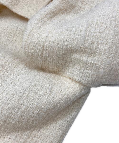 CHANEL（シャネル）CHANEL (シャネル) ココボタンツイードジャケット アイボリー サイズ:38の古着・服飾アイテム