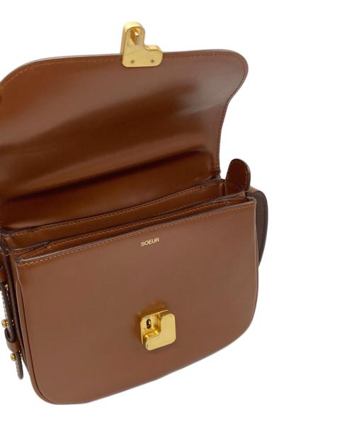 soeur（スール）soeur (スール) BELLISSIMA MINI ショルダーバッグ/ベリッシマ ミニ ブラウンの古着・服飾アイテム