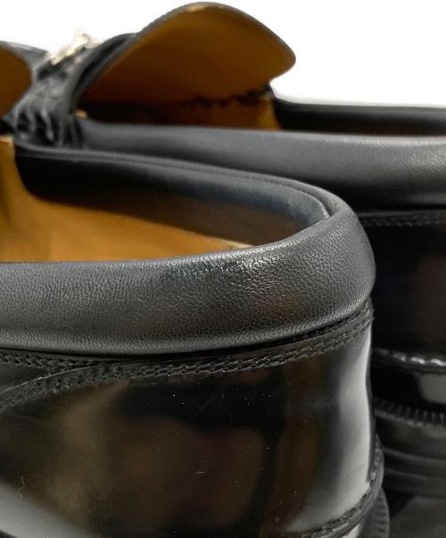 GUCCI（グッチ）GUCCI (グッチ) プラットフォームホースビットローファー/Platform Horsebit Loafers ブラック サイズ:10の古着・服飾アイテム