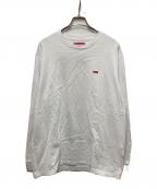 SUPREMEシュプリーム）の古着「small box logo L/S tee」｜ホワイト