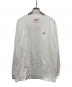 Supreme（シュプリーム）の古着「small box logo L/S tee」｜ホワイト