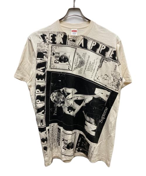 SUPREME（シュプリーム）SUPREME (シュプリーム) COLLAGE TEE ベージュ サイズ:Lの古着・服飾アイテム