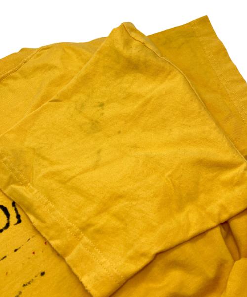 BALENCIAGA（バレンシアガ）BALENCIAGA (バレンシアガ) Handwritten Campaign Logo T-Shirt/ハンドリトゥンキャンペーンロゴTシャツ イエロー サイズ:Sの古着・服飾アイテム